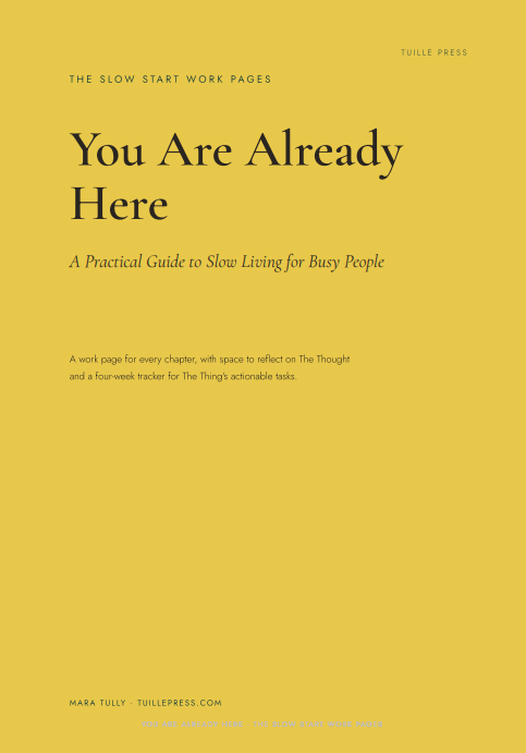 You Are Already Here - Chapter Work Pages